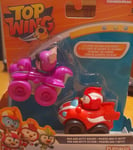 TOP WING rod & betty Mini RACERS Car Vehicle Playset Playskool