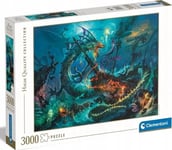 Clementoni Puzzle 3000 Elementów High Quality The Underwater Battle