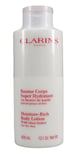 CLARINS MOISTURE RICH BODY LOTION 400ML with Shea Butter For Dry Skin - New