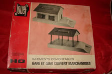 JOUEF HO MAQUETTE GARE ET QUAI COUVERT MARCHANDISES 2720 TRAIN ELECTRIQUE BO