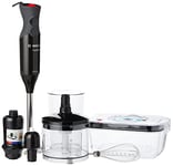 Bosch ErgoMixx MS6CB61V5G Hand Blender with Vacuum Attachment, 1000W - Black & Silver