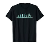 Evolution of the Drummer Funny Drumming Drums Evolution T-Shirt