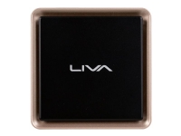 ECS LIVA Q3 Plus - Mini-PC - Ryzen Embedded V1605B / 2 GHz - RAM 4 GB - SSD - eMMC 128 GB - Radeon Vega 8 - GigE - WLAN: 802.11a/b/g/n/ac, Bluetooth 4.1 - Win 10 Pro 64-bitars - skärm: ingen