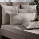 Stanley Hamilton Hisar Cottage Collection Plain Block Colour Pillowcase, 300 Thread Count 100% Egyptian Quality Cotton Available in (Standard/Square/King Size)