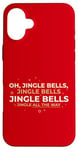 Coque pour iPhone 16 Plus Oh Jingle Bells Jingle All The Way, paroles de Noël, Peggy Lee