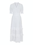 Sophie S Voile Dress - White