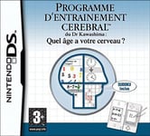 Brain Age : Programme D'entraînement Cérébral Du Professeur Kawashima : Quel Âge A Votre Cerveau ? Nintendo Ds