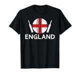 England Flag Cricket Sport Lover Tee For English Cricket Fan T-Shirt