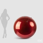 EDG Enzo De Gasperi Décor Noël Miroir Boule D 120 Cm Rouge