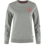 Fjällräven Womens 1960 Logo Badge Sweater (Grå (GREY-MELANGE/020-999) X-large)