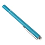 Kapacitiv Touch/stylus pen - Med Precision Disk Ljusblå
