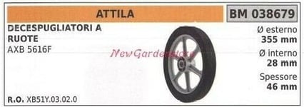 Roue ATTILA Débroussailleuse À Roue AXB 5616F 038679