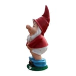 Statue De Gnomes En Résine Nue, Décoration De Jardin, Drôle, Mignon, Pour Patio Intérieur Et Extérieur, 10.9