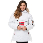 Parka Geographical Norway  Parka Aubergine pour femme