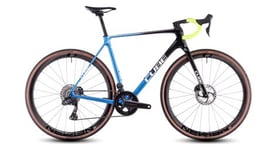 Velo de cyclocross cube cross race c 68x te shimano ultegra di2 grx di2 12v 700 mm bleu hydrogen noir carbon 2025