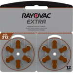 Rayovac EXTRA 312 BRUN 12 st