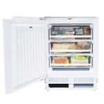 Sia Rfu103 Built In 105L White Integrated Under Counter Freezer