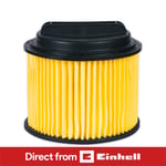 Einhell Pleated Vacuum Filter For TC-VC 1815 Wet & Dry Vac Cleaners OEM Part