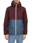 IRIEDAILY Auf Deck Anorak Veste Homme, Red Wine, XL