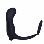 Vibrating Prostate Massager Anal Dildo Vibrator Butt Plug Sex Toy Cock Ring Male