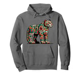 Jaguar Warrior Mexican Aztec History and Tezcatlipoca Pullover Hoodie