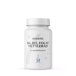 Holistic B6 B12 Folat metylerad 60 kapslar