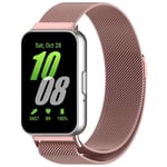 Samsung Galaxy Fit 3 Milanese Klockarmband - Rosa