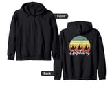 Cute Epiphany Three Wise Men retro 3 Kings day Christian Zip Hoodie