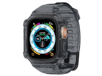 Spigen Rugged Armor Pro, Rem, Smartwatch, Grå, Apple, Apple Watch Ultra (49mm), Termoplastisk polyuretan (TPU)