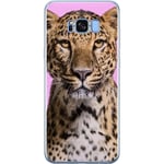 Samsung Galaxy S8+ Läpinäkyvä Puhelinkotelo Leopard