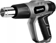 Heat Gun 2000W, Temperature Range:I: 50Oc, Ii: 50-550Oc, Iii: 50-550Oc, Suitcase