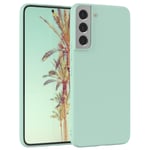 For Samsung Galaxy S22 Plus 5G Silicone Cover Phone Case Mint Green