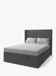 Koti Home Adur Upholstered Ottoman Storage Bed, King Size