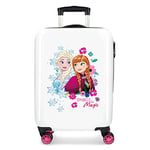 Disney Frozen La Reine des Neiges Sparkle Like Magic Valise Trolley Cabine Multicolore 37x55x20 cms Rigide ABS Serrure à combinaison 32L 2,5Kgs 4 roues doubles Bagage à main