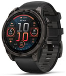 Garmin Fenix 8 47mm Amoled Sapphire Carbon Gray DLC Titanium-Black 010-02904-21