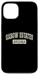 Coque pour iPhone 13 Oxbow Estates Arizona USA Texte classique vieilli