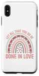 iPhone XS Max Let all that you do be done in love christian faith kind Case