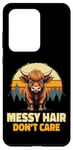 Coque pour Galaxy S20 Ultra Les cheveux désordonnés ne se soucient pas de la vache des Highlands