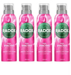 Radox Feel Vivacious  2-in-1 Shave + Shower Mousse 4x200ml