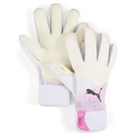 PUMA Future Pro SGC, Gants de Gardien Adultes Unisexes, PUMA White-Poison Pink-PUMA Black, 7-041925