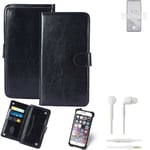 CASE FOR Nokia X30 5G FAUX LEATHER + EARPHONES PROTECTION WALLET BOOK FLIP MAGNE
