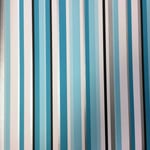 New Trend Barcode Stripes Wallpaper Teal Silver White Black Metallic Debona