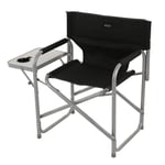 Regatta Directors Folding Camping Chair - Black - One Size