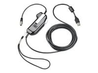 Poly Shs 2371-11 - Ptt-Headsetadapter (Push-To-Talk) - Usb, Stereo, Ej Seriell - Taa-Kompatibel