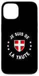 Coque pour iPhone 13 Humour Savoie Je suis de la Yaute Drapeau savoyard