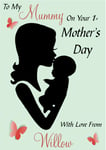 Mothers Day Card Any Name/relation