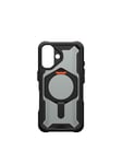 UAG Plasma XTE MagSafe - Black/Orange - iPhone 16