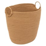 Five Natural Laundry Basket with Handles