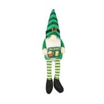 1 st. Patricks Day Tomte-docka Dekoration Handgjord Svensk Långbent Tomte Docka Semesterfest Hem Dekoration Present Typ 1 Stil N