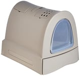 Imac Zuma Tortora - Litière/Maison de Toilette pour Chats